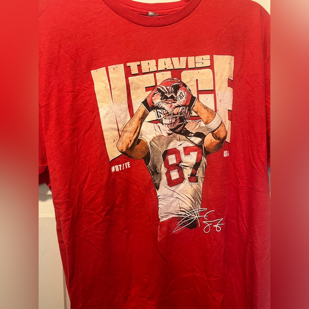 Travis Kelce Super Bowl 2024 shirt